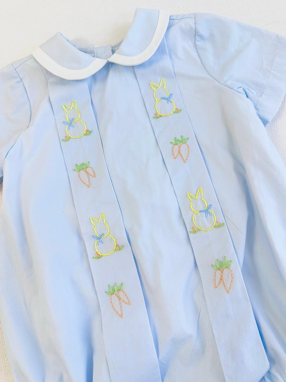 Boys Rabbit embroidered set
