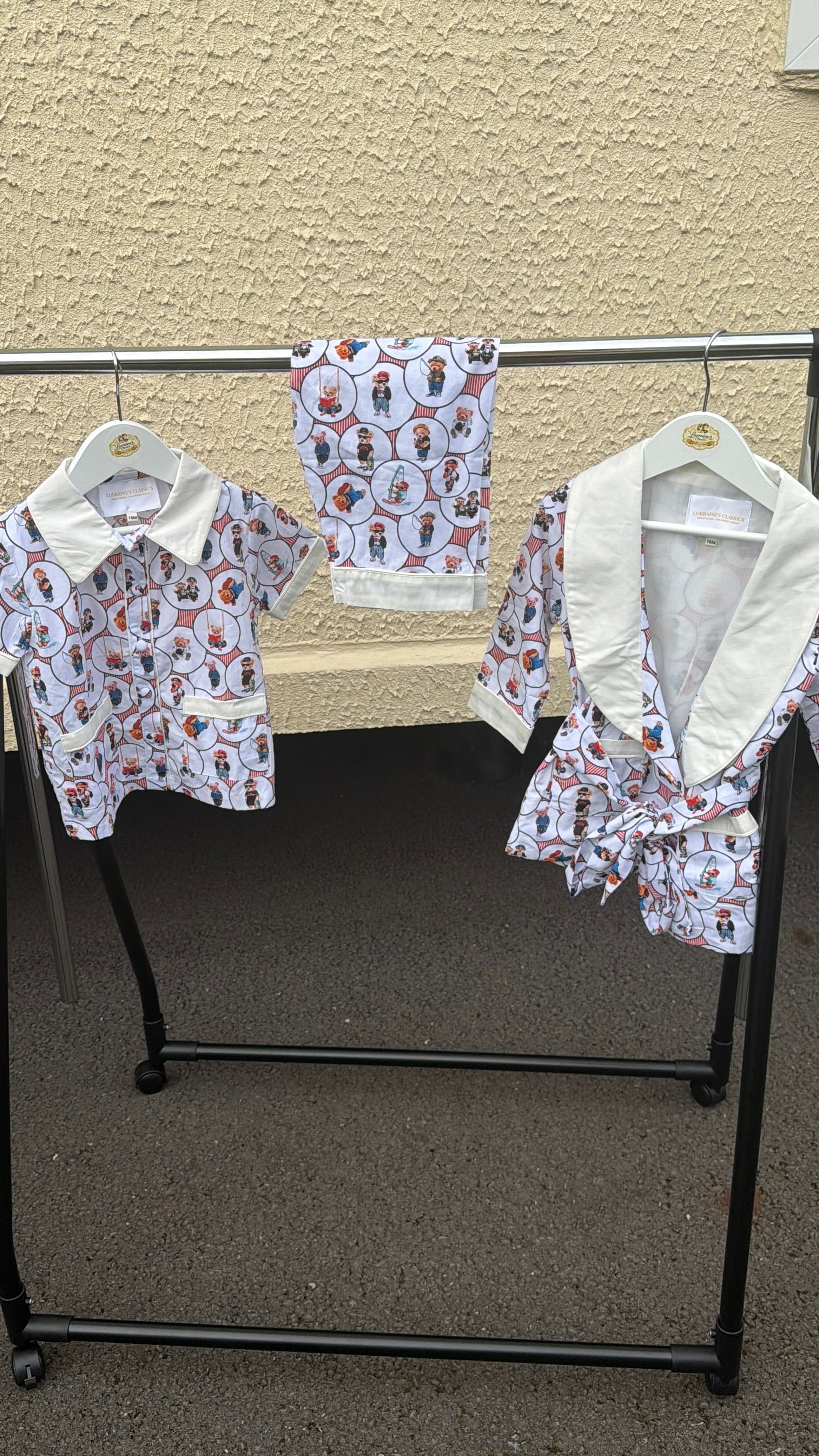 Boys bear pyjamas