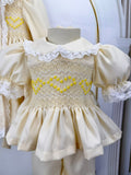 Smocked Heart pyjamas